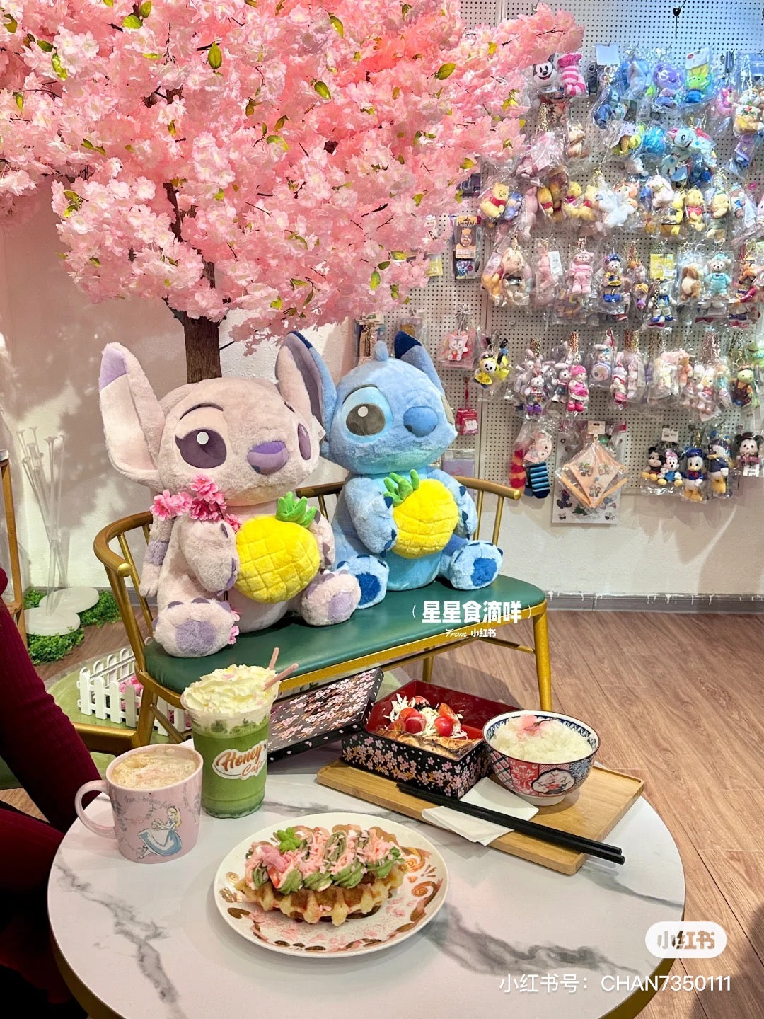 Disney SH|抱抱菠萝超大史迪仔公仔/玩偶