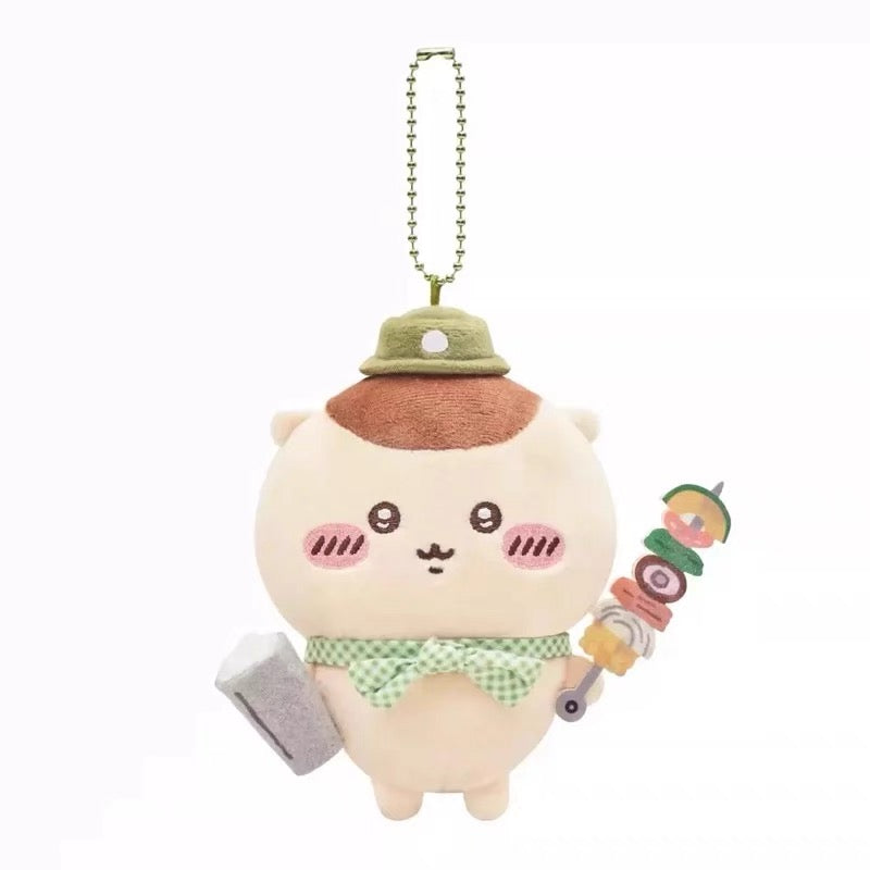 chiikawa|picnic Mascot Holder /Plush Keychain