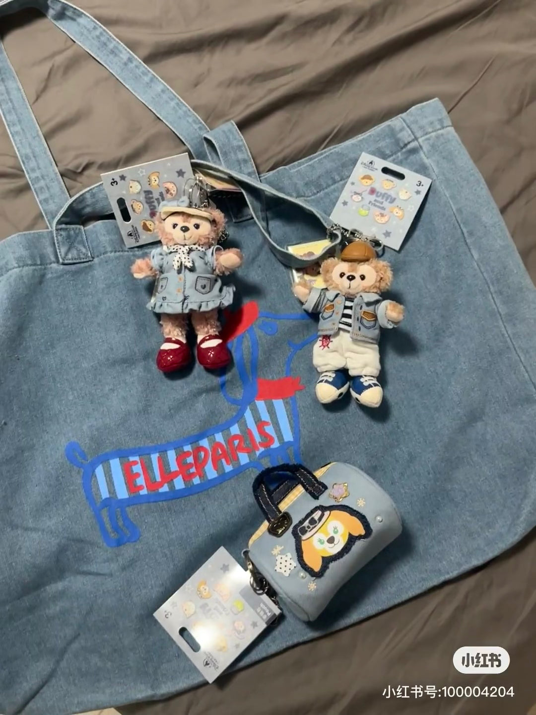 Disney SH|牛仔系列站姿挂件/包挂