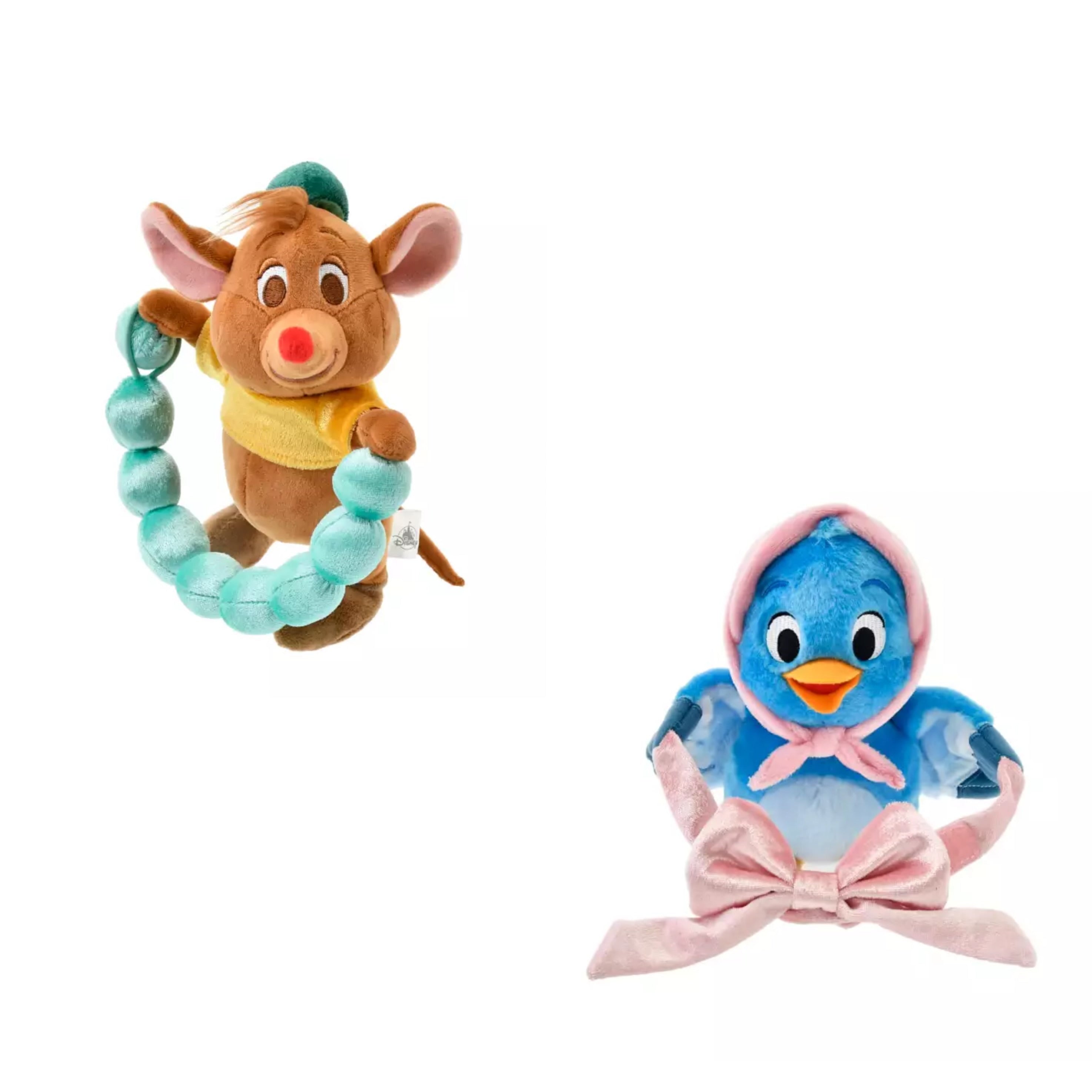 Disney迪士尼|interior animal X curtain tassel东迪《灰姑娘》的朋友可爱角色毛绒玩偶窗帘绑带|约高さ20×幅11.5×奥行き12(cm)