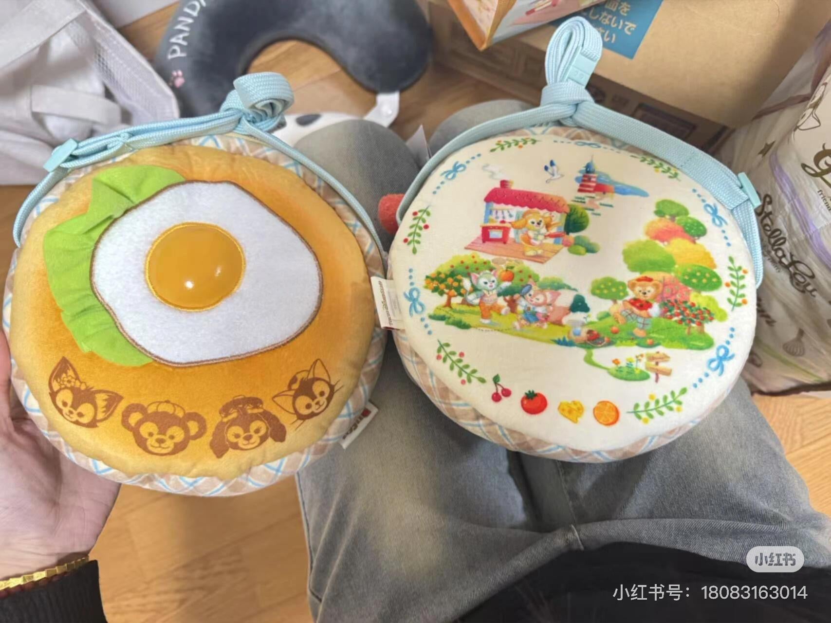 Disney迪士尼|东迪梦幻奇妙厨房系列煎蛋斜挎包/正反面都可爱