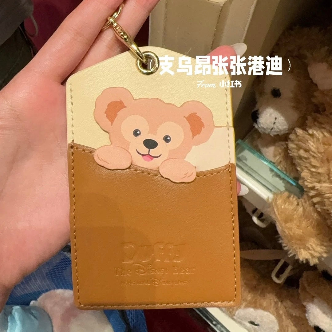 Disney HK|duffy达菲皮质感卡包