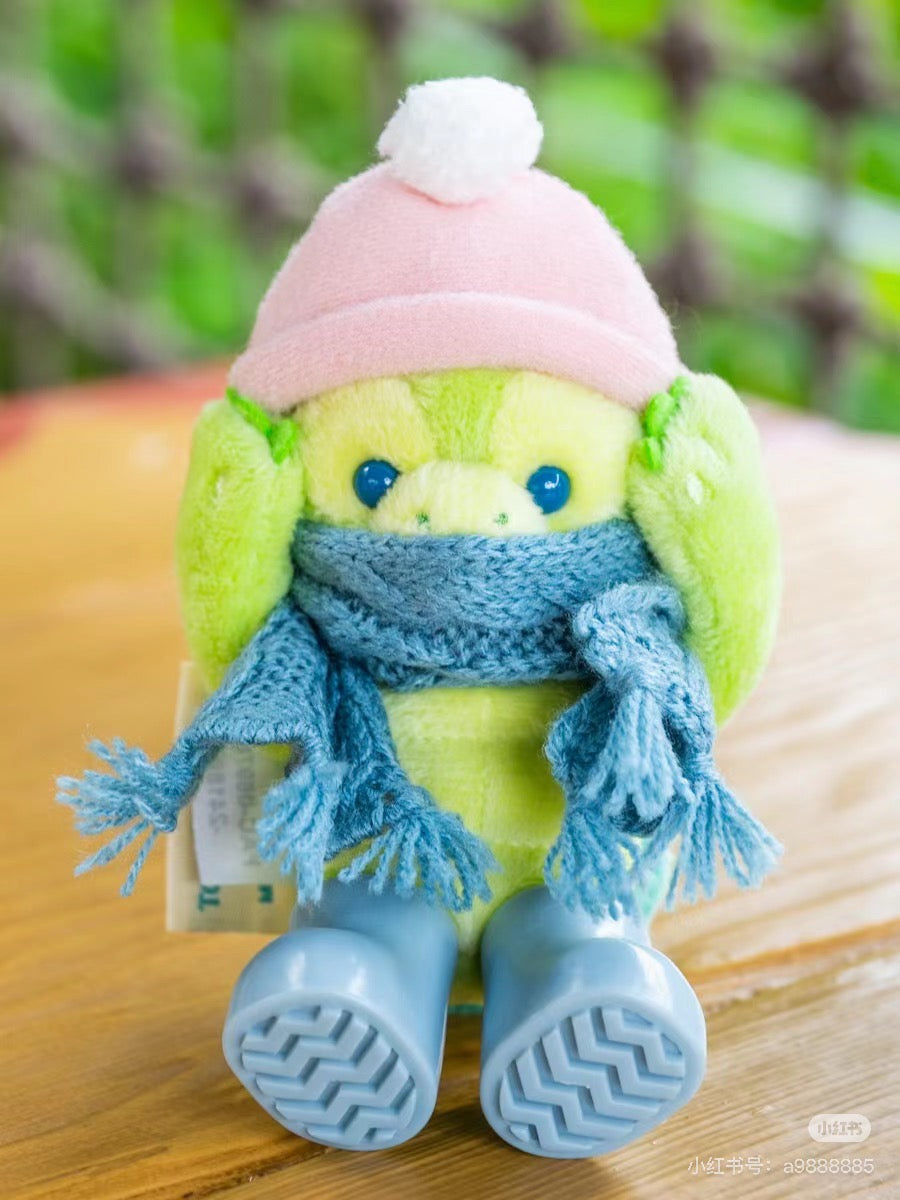 Disney迪士尼 |东迪2024冬日限定七宝坐姿围巾毛绒玩偶挂件/包挂