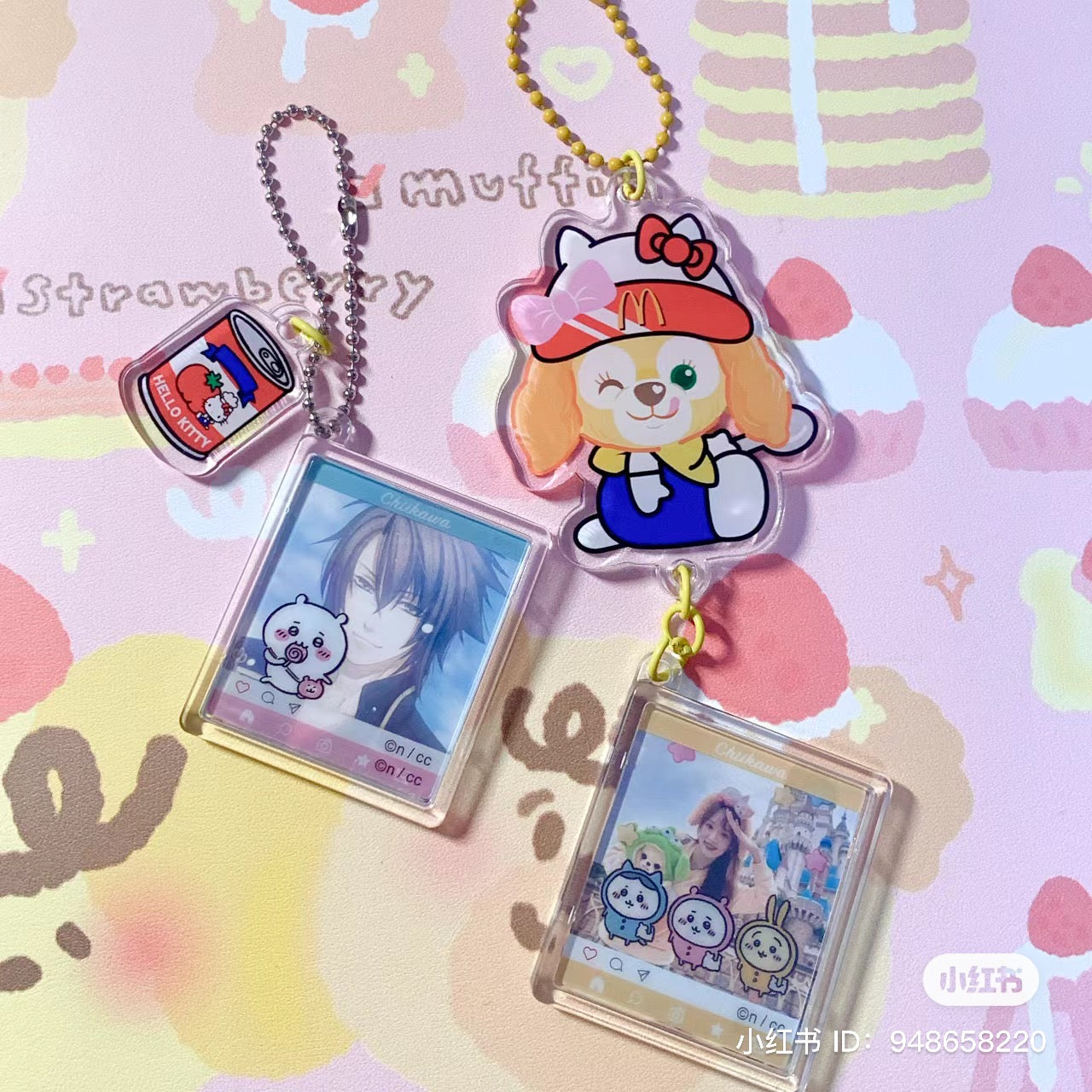 Chiikawa 吉伊卡哇|自动咕卡机豪华全套装/也可diy放入自己或偶像照片|约W21×H15×D12cm