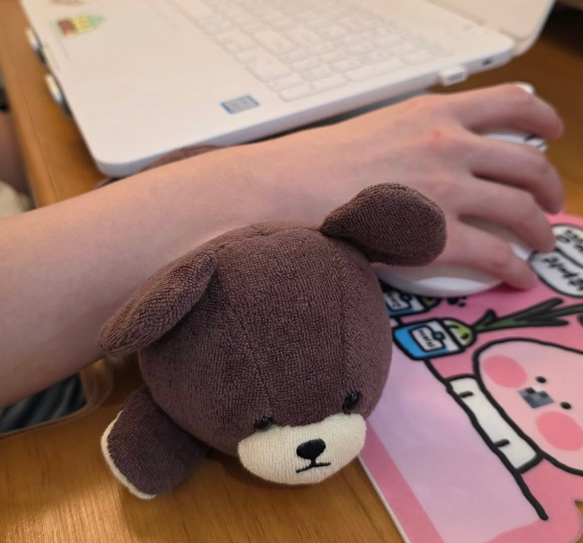 The bear’s school|Wrist Rest Plush Dolls/Plush Toy|13×20×10cm approx.