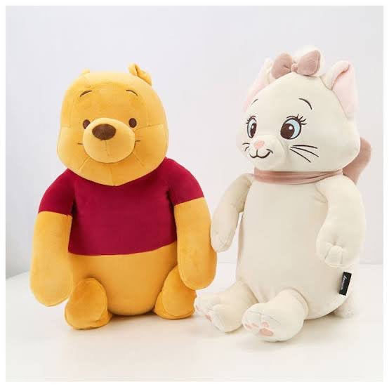 Disney|Mochi Hug腰/腹/背/腰负担减轻限定维尼/噗噗公仔/玩偶|约幅26×奥行18×高さ45cm