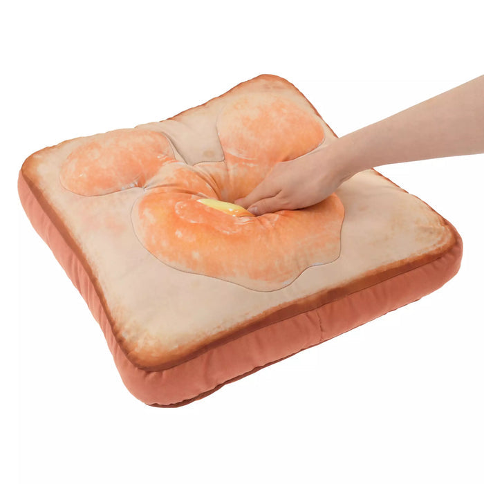 Disney迪士尼|Mickey’s Bakery米奇烘焙系列mochi面包/吐司大抱枕|約縦35×横35×厚み15.5(cm)