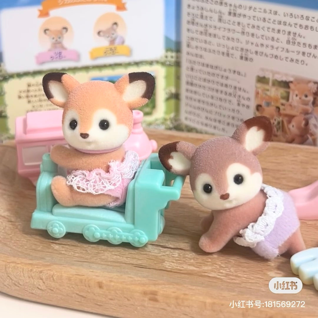 SylvanianFamilies|BABY Deer Twins 5800
