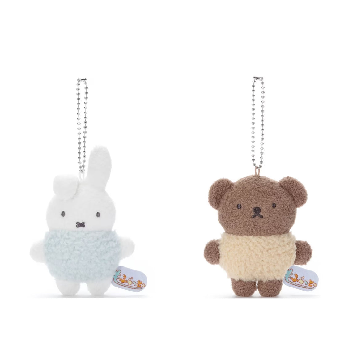Miffy米菲|米菲/鲍里斯熊卷毛毛绒挂/挂件|约W70×H100×D35mm