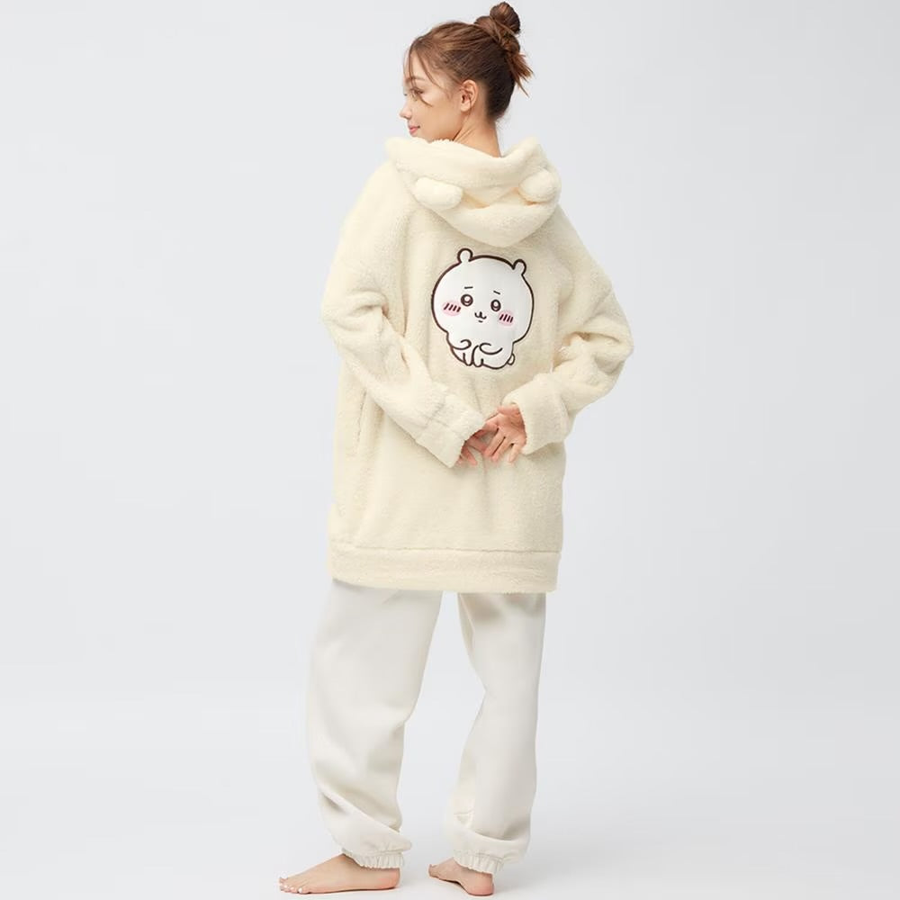 Chiikawa 吉伊卡哇|Gu联名吉伊毛茸茸睡衣