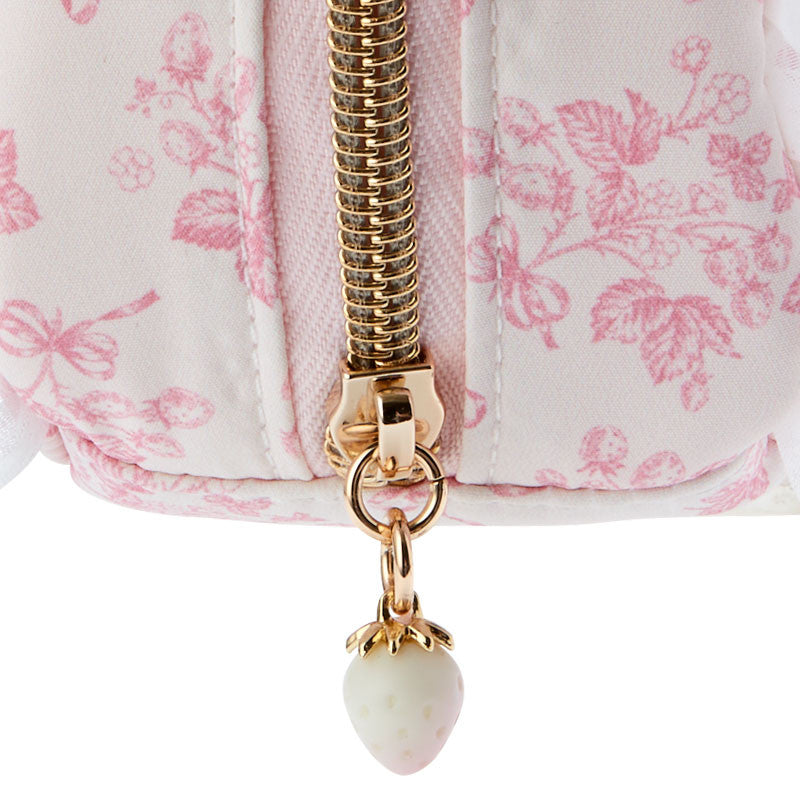 Sanrio|美乐蒂生日限定淡雪白莓系列化妆包/porch|约16 x 7.5 x 12.5 cm