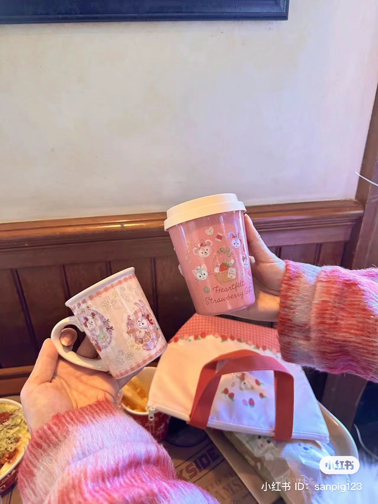 Disney迪士尼|草莓情人节限定保温随行杯|370ml