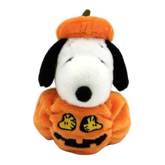 Snoopy|史努比万圣节限定小南瓜mini公仔/摆件|約W6.5cm/D8cm/H9cm