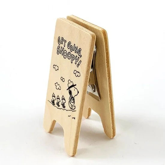 Snoopy|小公告牌备忘夹/文件夹/Memo Stand/正反不同图案|约3cm×7cm×3cm