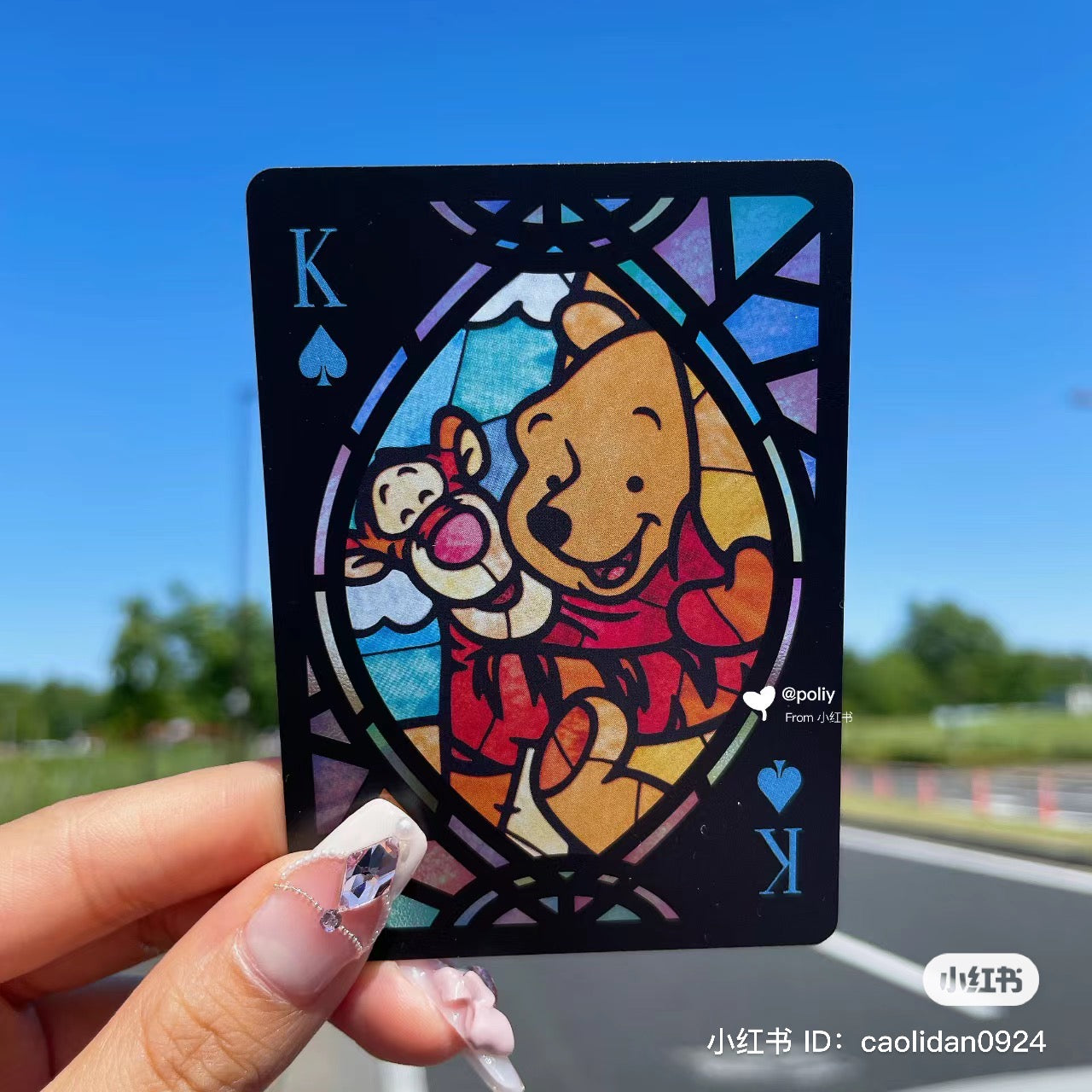 Disney|透光扑克牌/54张不同迪士尼人物