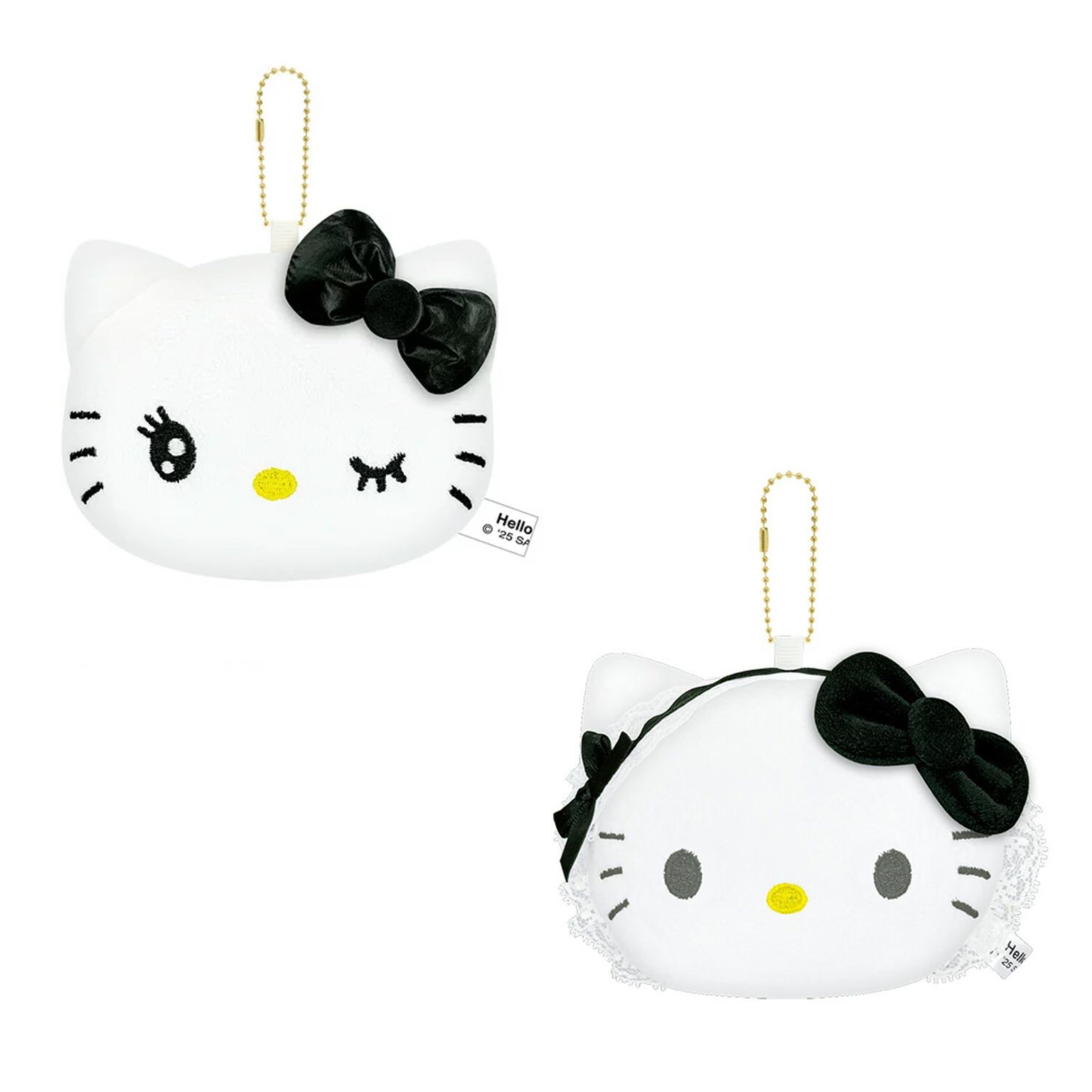 Sanrio|Hello Kitty Plush Mirror Mascot Holder /Plush Keychain|H94 x W125 x D40mm approx.