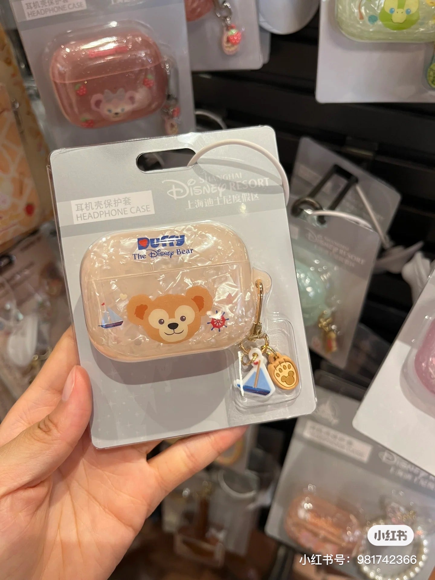 Disney SH|雪莉玫挂链式小包包/ipods pro耳机包钥匙扣/挂件