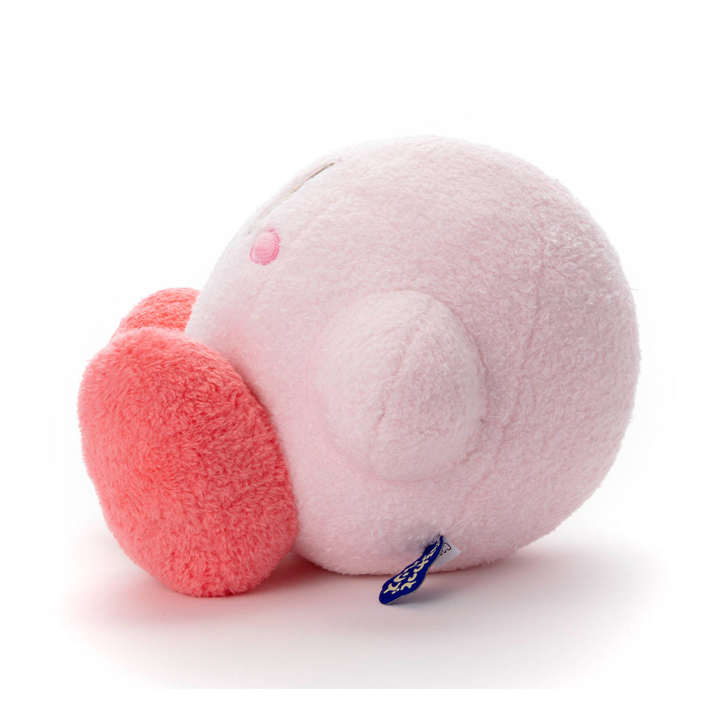 Kirby|cafe厨房限定夜光浅色卡比瓦豆公仔/玩偶/图中大只款|H220×W300×D260mm