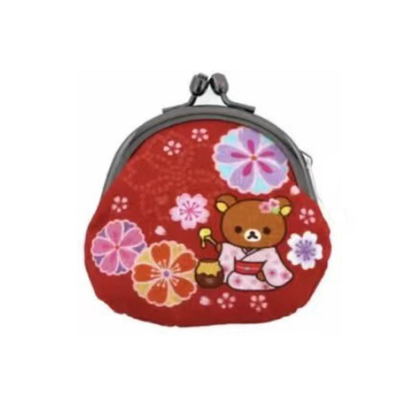 Rilakkuma轻松熊|茶房限定小款口金包|约W90xH80(mm)
