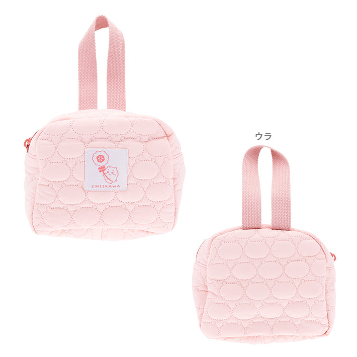 Chiikawa 吉伊卡哇|布制手持式化妆包/收纳包|約W170×H150×D80mm