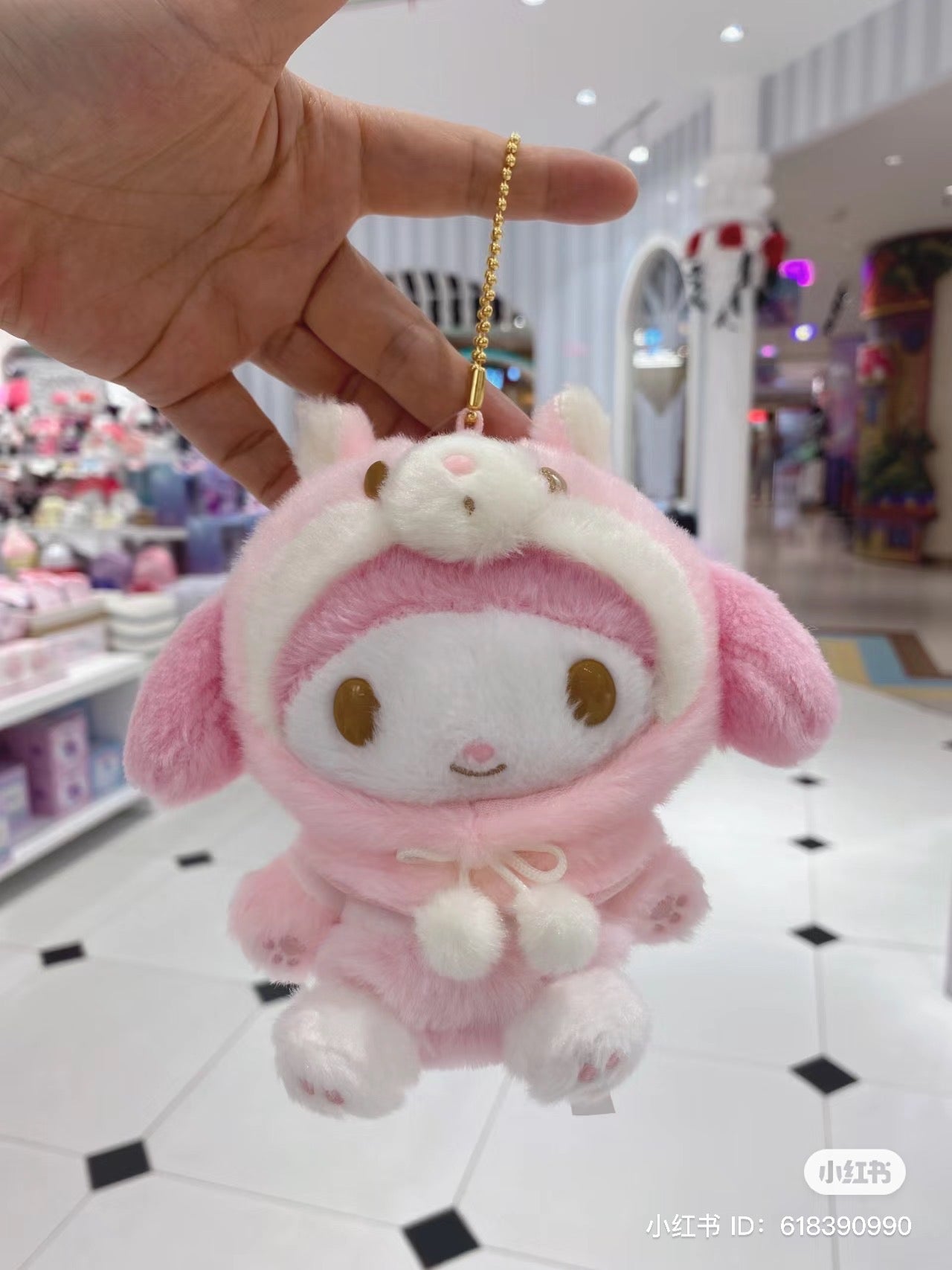 Sanrio|2023全新秋日森林动物限定可爱挂件/大尾巴|约W18×H24×D22cm