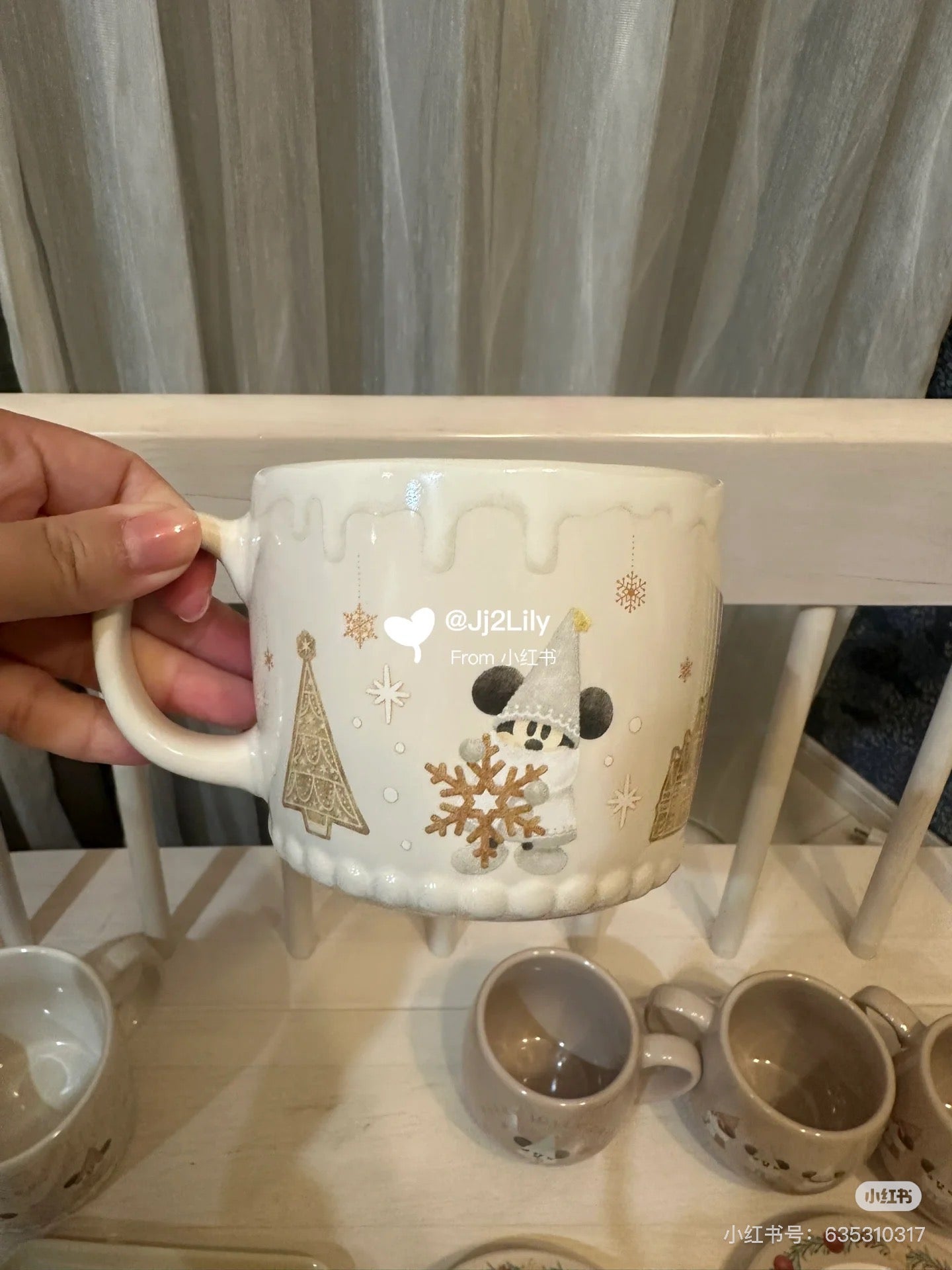 Disney|2025 Christmas Mickey mug