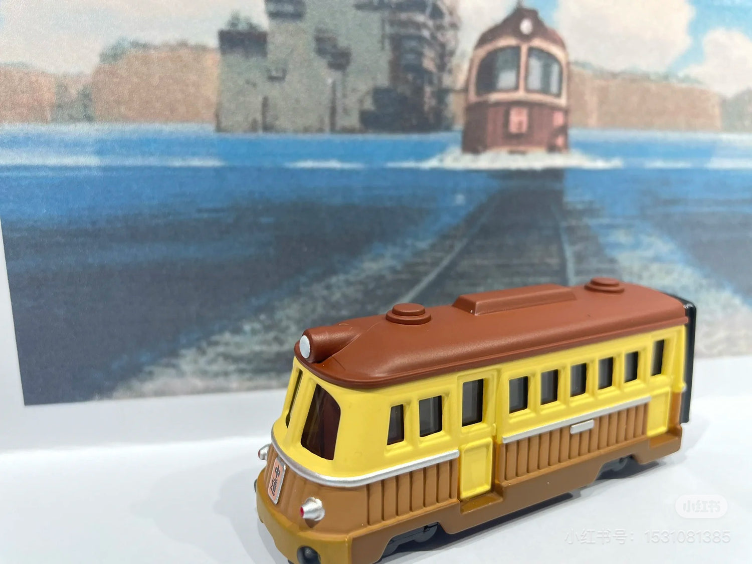 Tomica|Takara Tomy Dream Tomica Full of Ghibli 03 Spirited Away Sea Railway 多美卡 × 吉卜力宫崎骏《千与千寻》海原电铁玩具车模型/摆件|长约40mm