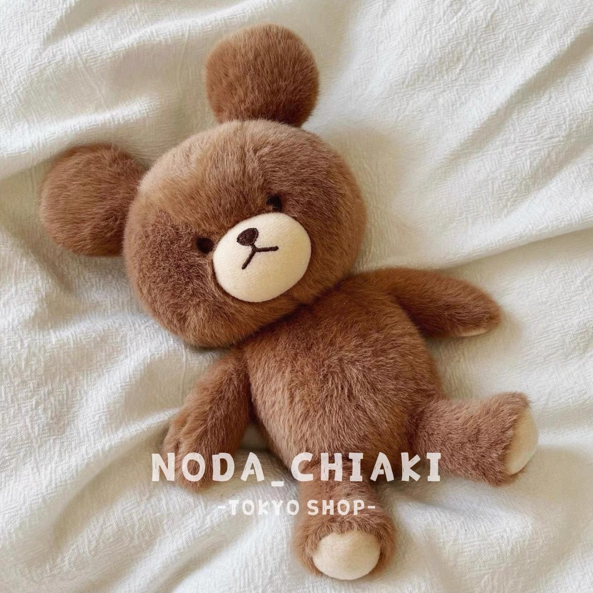 The bear’s school上学熊|学院限定Jackie fluffy超柔软玩偶/公仔/手感超好|约H22×W14×D9cm