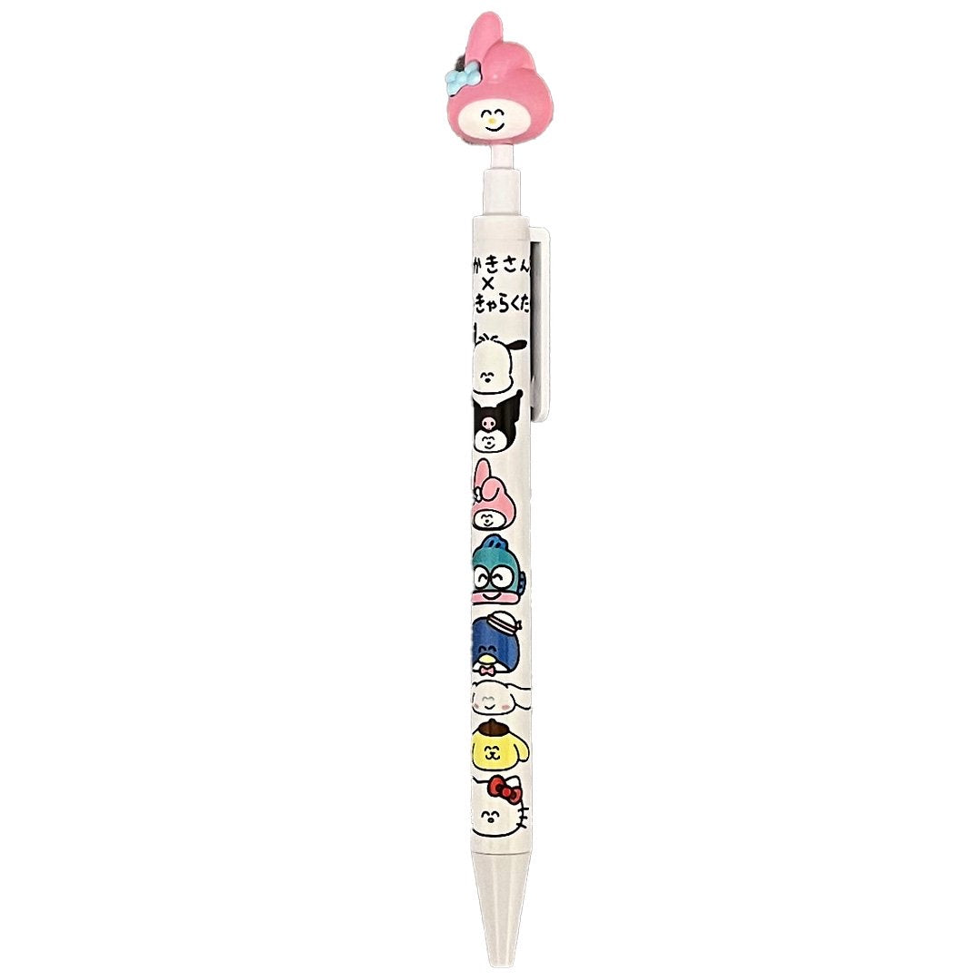 Sanrio|Oekakisan ×Sanrio large head black ballpoint pen large head|0.5mm