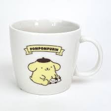 Sanrio|Pomupomupurin布丁狗角色马克杯/茶杯/水杯/咖啡杯|约8.5cm×8.5cm×7.7cm