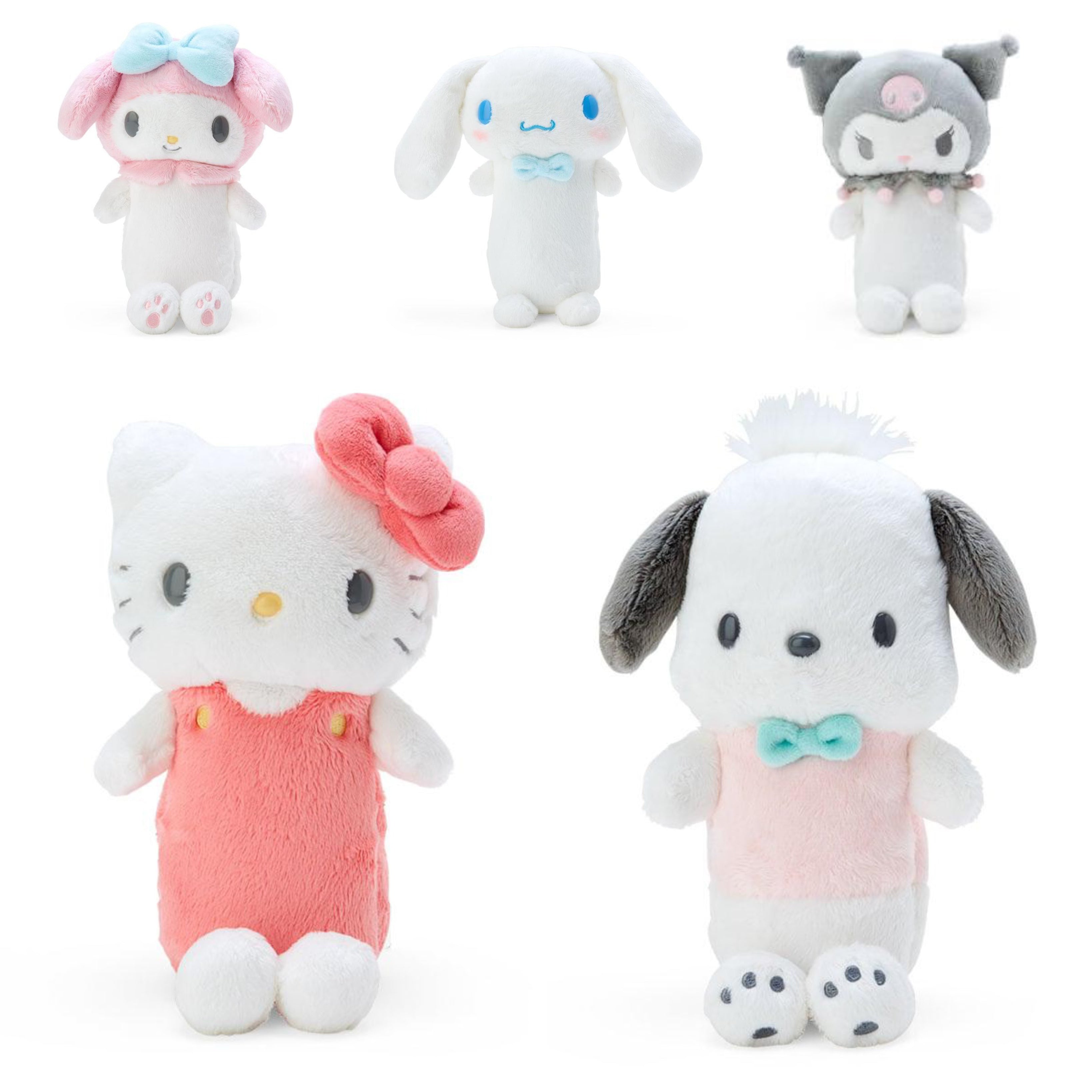 Sanrio|Stuffed Toy Stationery Plush Pencil Case|22×9×25cm approx.