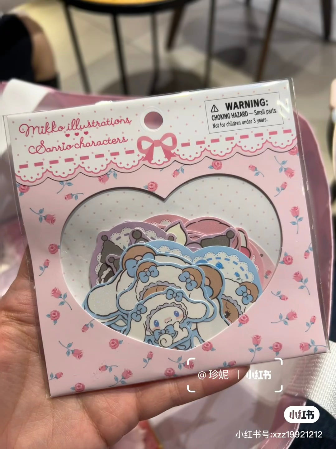 Sanrio|Mikko Illustrations Characters Sticker Set|21 pieces