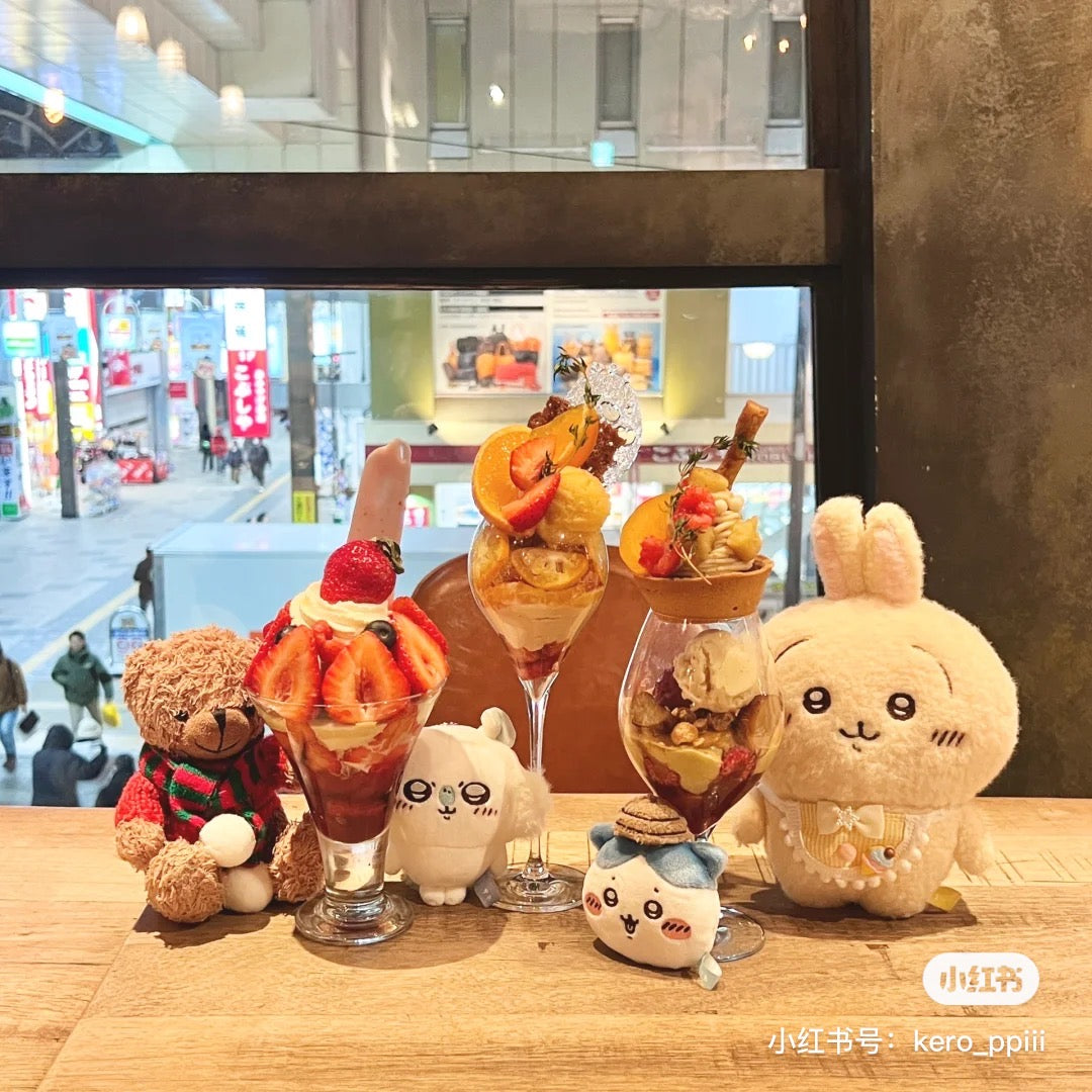 Chiikawa|Mochi Hand-held Plush Toy| 200×165×100mm approx.