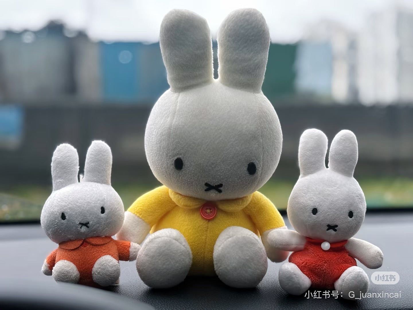 Miffy|Sitting Yellow Plush Dolls/Plush Toy|230×140×120mm approx.