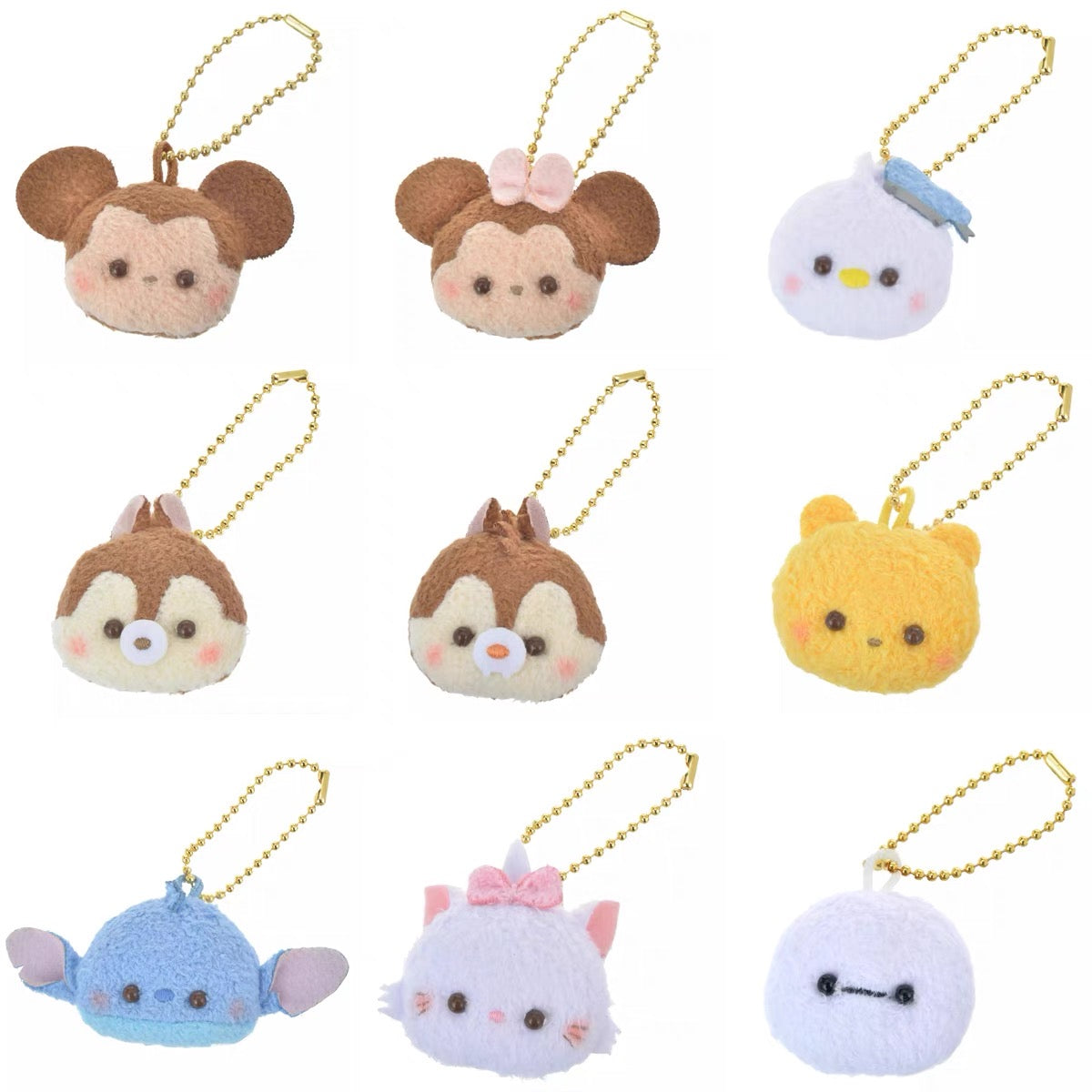 Disney迪士尼|超萌豆豆眼迷你挂件|全長:約9(cm)