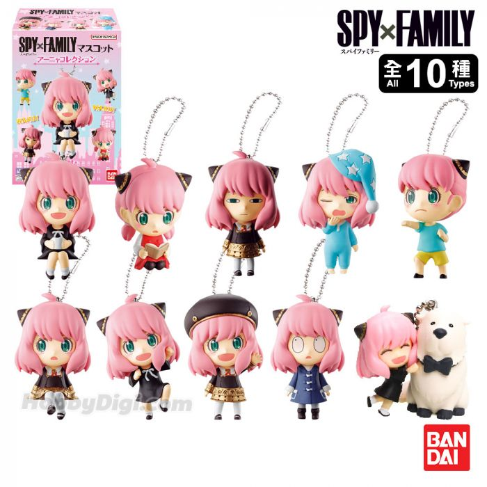 Bandai|Spy Family Figure间谍过家家安妮亚系列食玩/盲盒/全10种|1枚入
