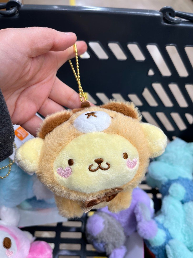 Sanrio|中之熊/熊熊限定可爱挂件/屁屁上还有图案超可爱|高约8.5cm