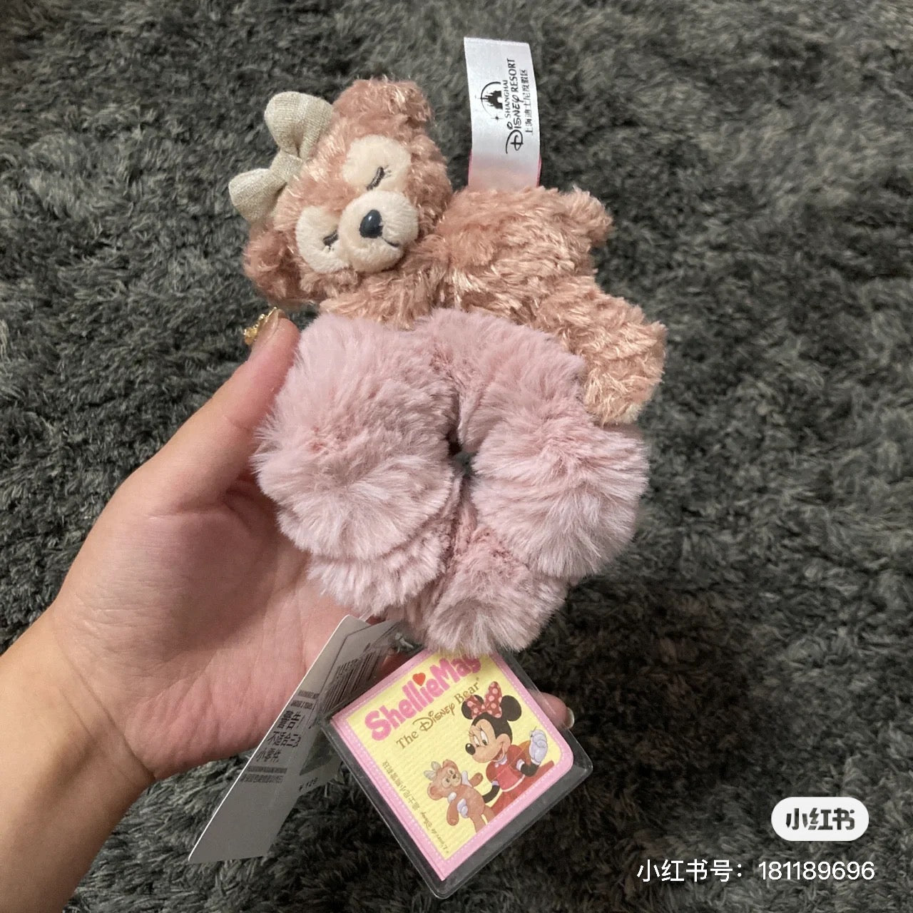 Disney SH|软乎乎毛茸茸可爱角色发圈