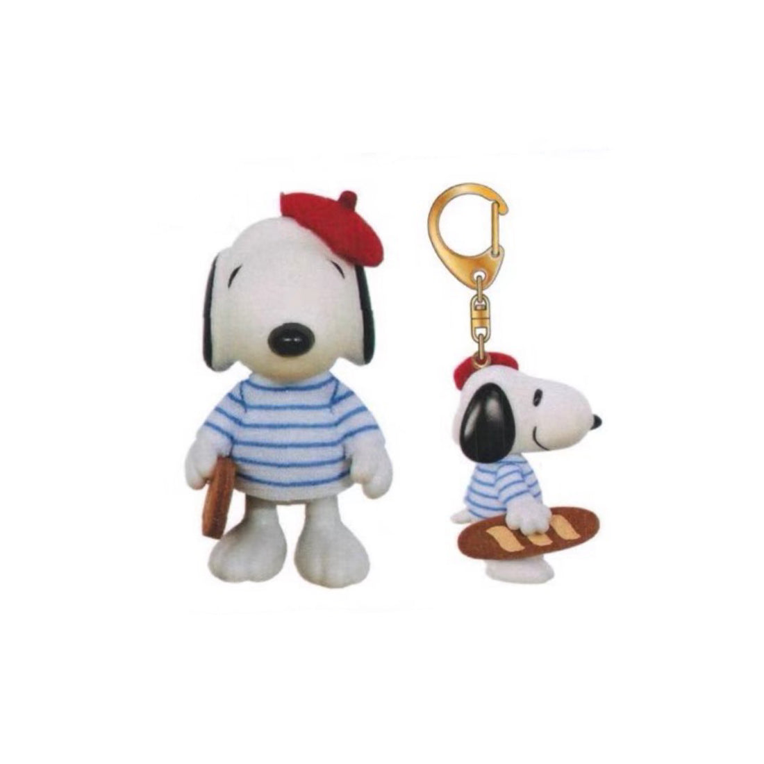 Snoopy史努比|PEANUTS Snoopy世界美食/法棍/披萨/爆米花/冰淇淋钥匙扣
