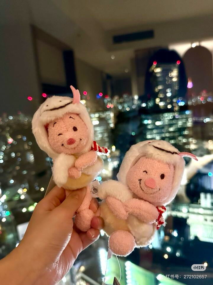 Disney迪士尼|东迪2025蛇年限定可爱角色S号毛绒玩偶/公仔/可脱帽|約高さ13×幅10×奥行き9(cm)