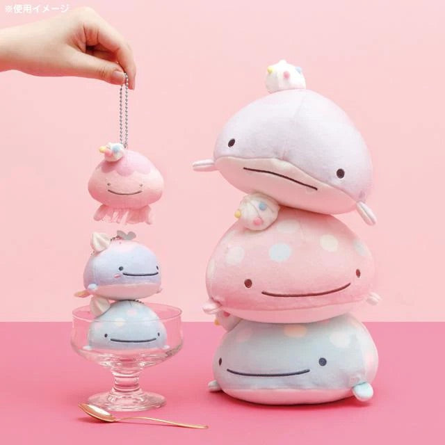 Jinbesan鲸鱼|圆圆可爱笑脸鲸鱼挂件|约H55 x W70 x D85mm