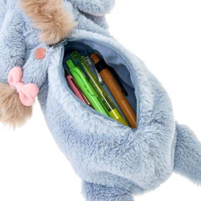 Disney|巨好摸/限定趴趴大容量笔袋/小尾巴拉链头|高さ約9.5×幅17×奥行き32(cm)