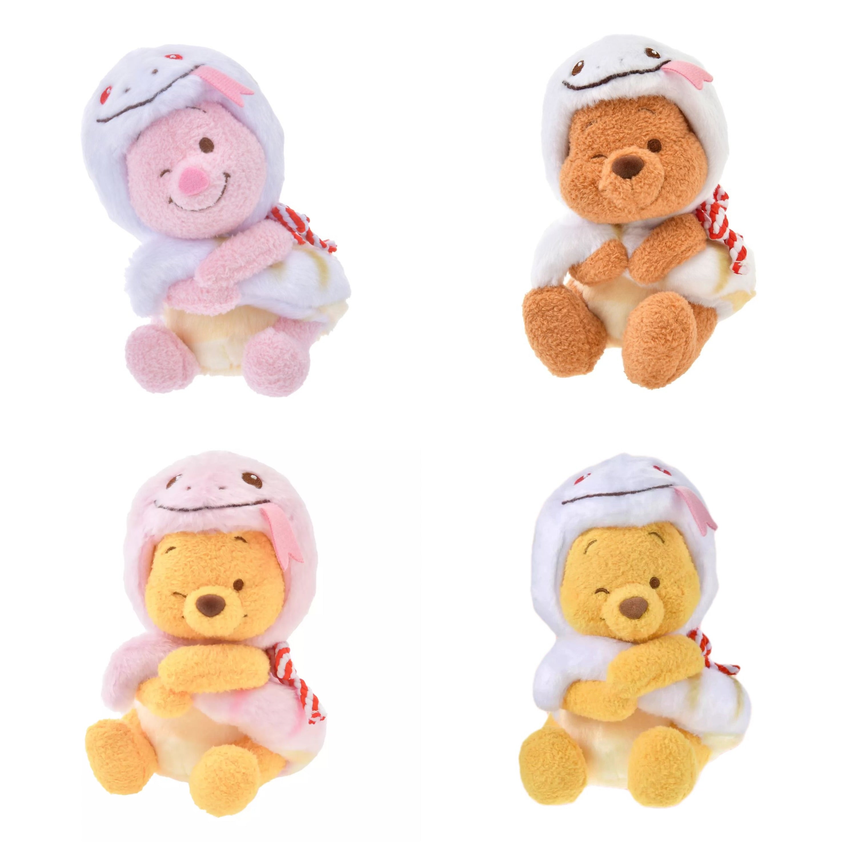 Disney迪士尼|东迪2025蛇年限定可爱角色S号毛绒玩偶/公仔/可脱帽|約高さ13×幅10×奥行き9(cm)