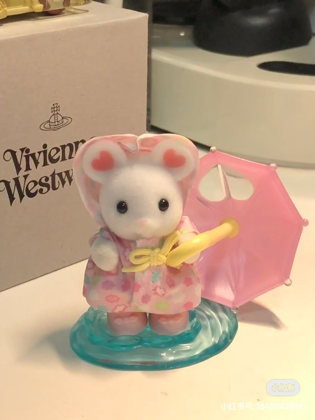 SylvanianFamilies森贝儿家族|Rainy Day Friends幼儿园伙伴雨天套组/玩具/过家家5748