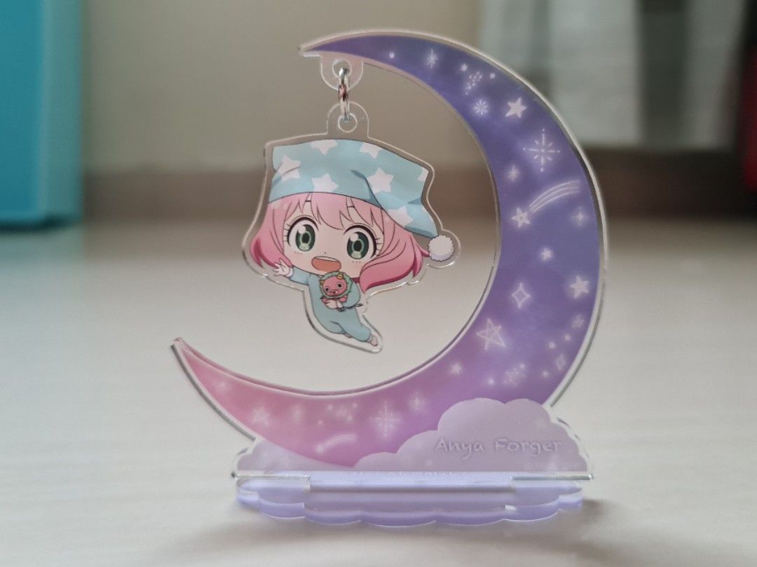 Ensky|Spy Family Figure间谍过家家安妮亚睡帽月亮造型中型立牌