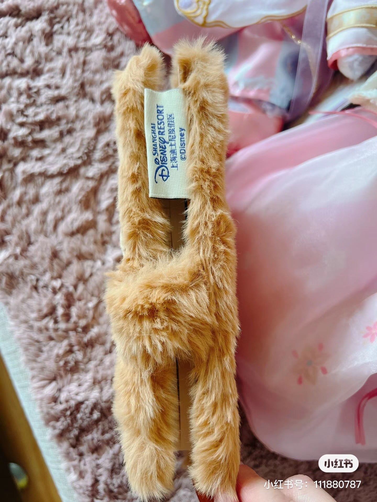 Disney SH|多角色可爱毛绒绒笔记本/内页有卡通图案