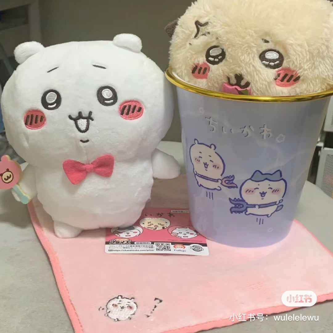 Chiikawa 吉伊卡哇|小型桌面垃圾桶/收纳桶|约直径130xH135mm