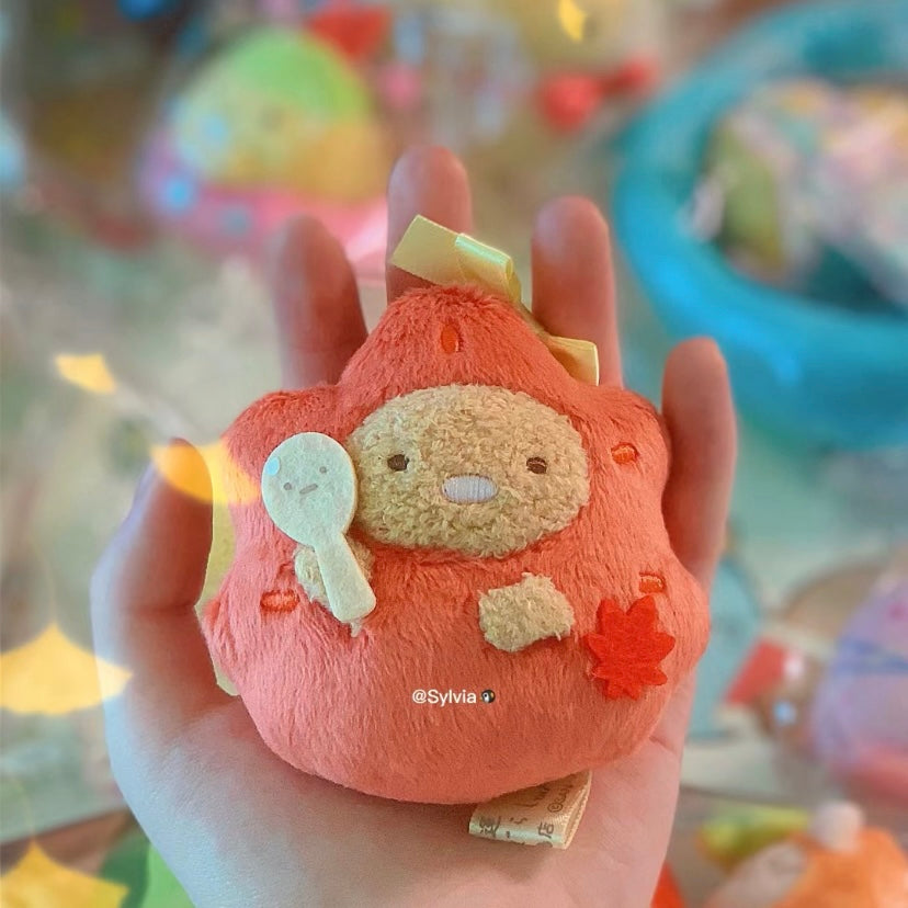 Sumikko gurashi角落生物|宫岛川崎大师限定枫叶馒头炸猪排挂件/开运