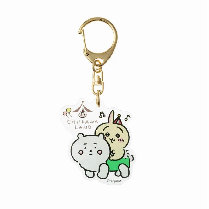 Chiikawa 吉伊卡哇|骑骑乐系列钥匙扣/挂件|约H95×W42mm