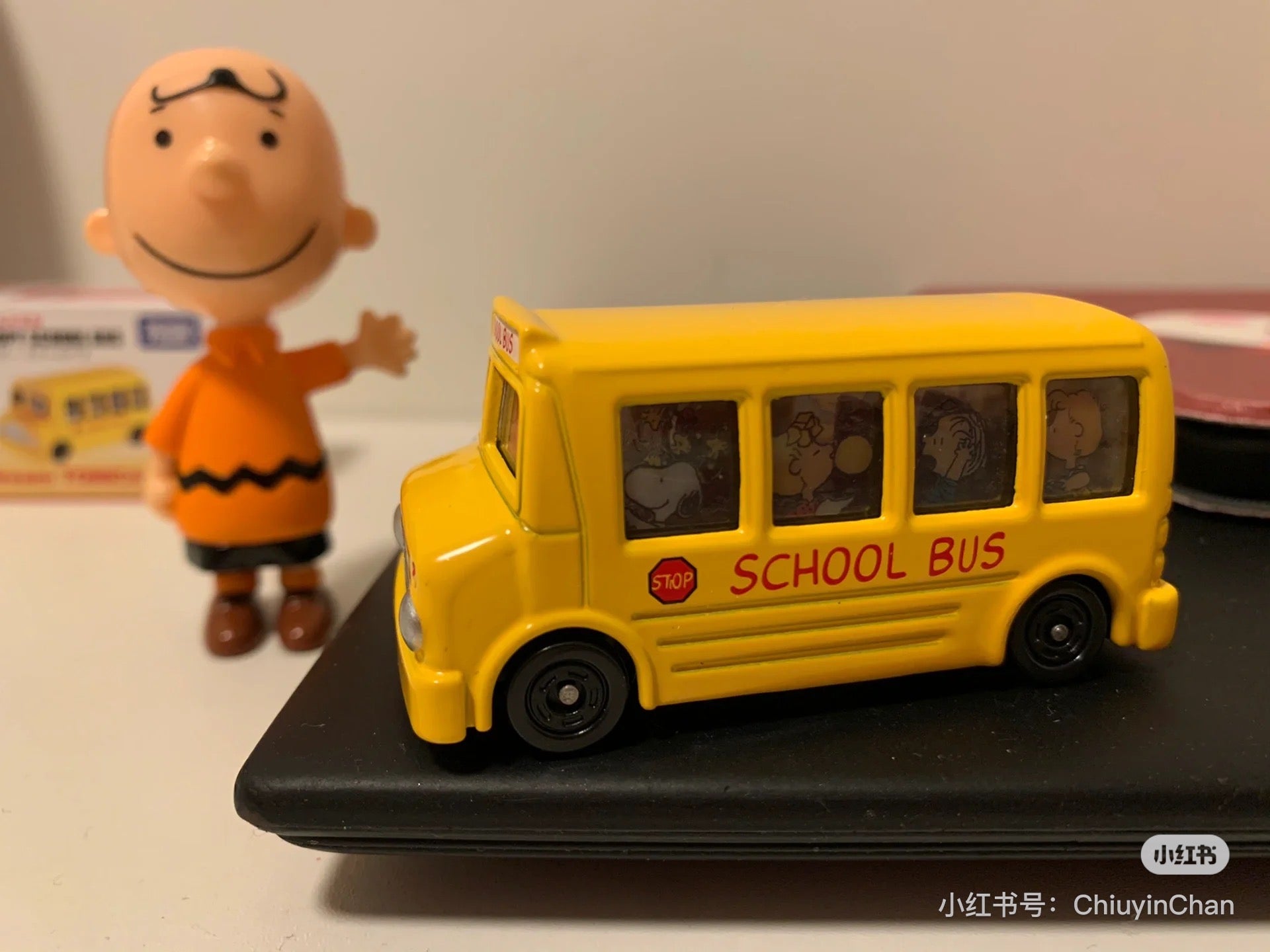 Snoopy|Dream Tomica No.154黄色学校大巴玩具车/摆件|约W78×H40×D39mm